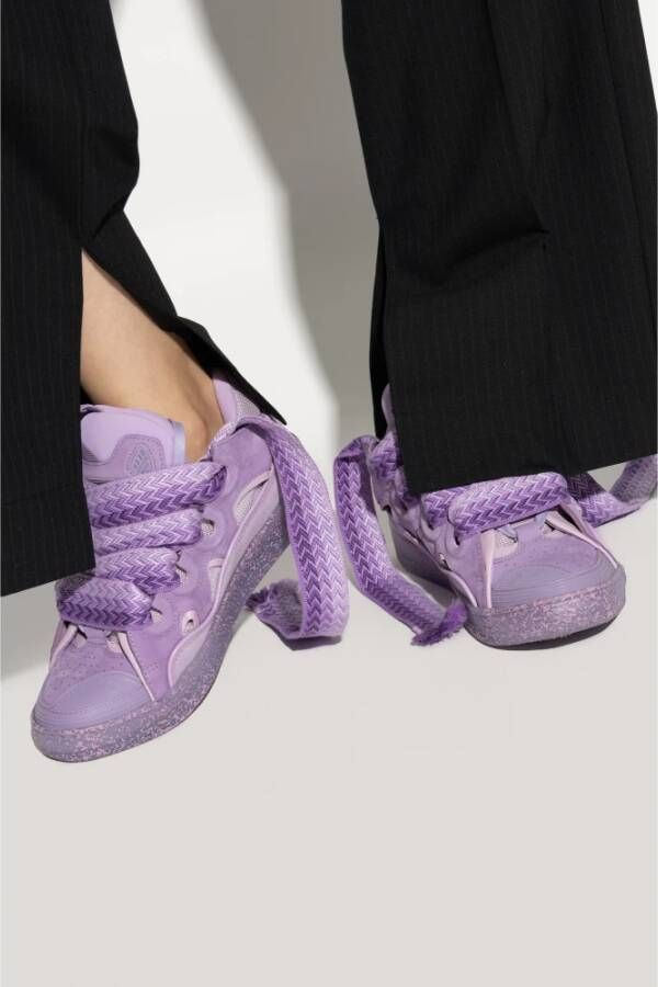 Lanvin Curb sneakers Purple Dames