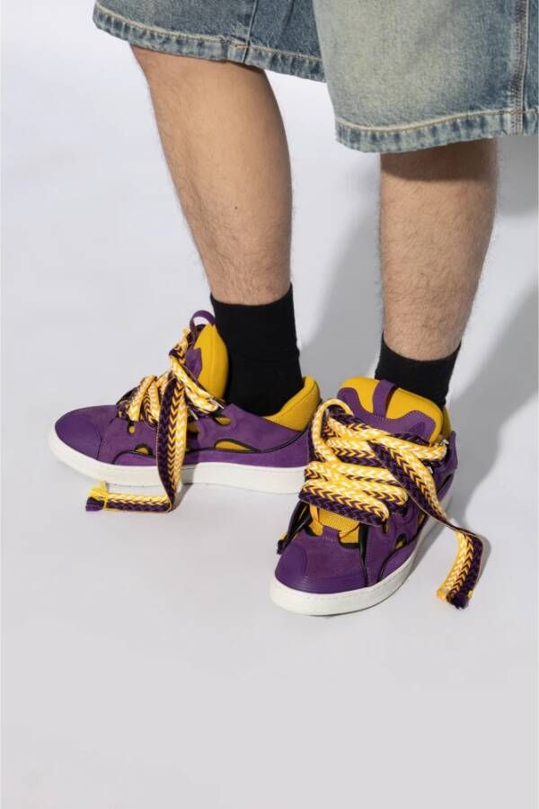 Lanvin Curb sneakers Purple Heren