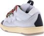 Lanvin -vrouwen beteugelen veter sneakers wit Dames - Thumbnail 4