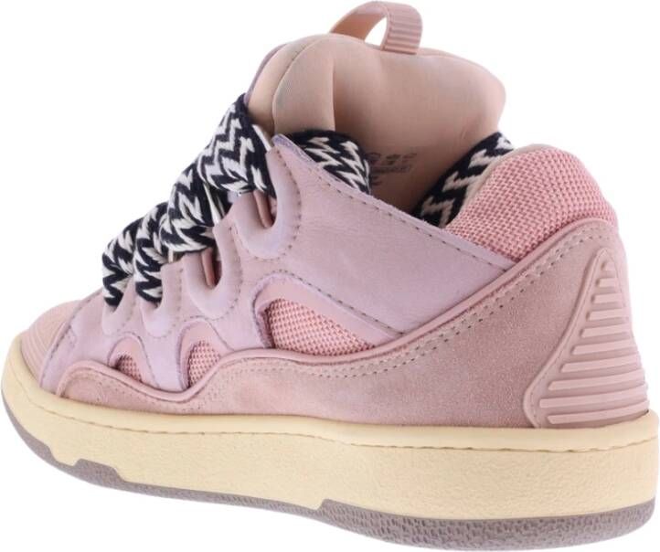 Lanvin Dames Curb Sneakers Roze Pink Dames