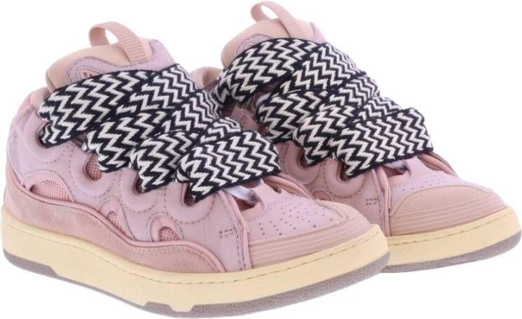 Lanvin Dames Curb Sneakers Roze Pink Dames