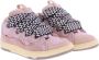 Lanvin Roze Suède Sneakers met Geperforeerde Details Pink Dames - Thumbnail 5