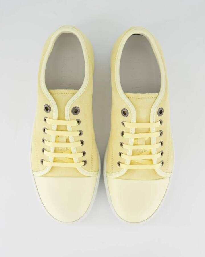 Lanvin Dbb1 Sneaker voor heren Yellow Heren