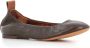 Lanvin Donkerbruine Ballerina Platte Schoenen Brown Dames - Thumbnail 3