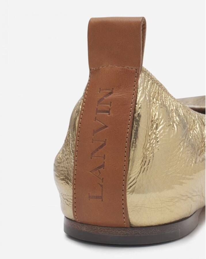 Lanvin Elegante Ballerina Schoenen Yellow Dames