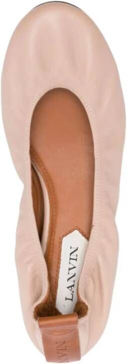 Lanvin Elegante Ballet Flats voor Vrouwen Beige Dames