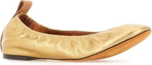 Lanvin Elegante balletflats voor vrouwen Yellow Dames