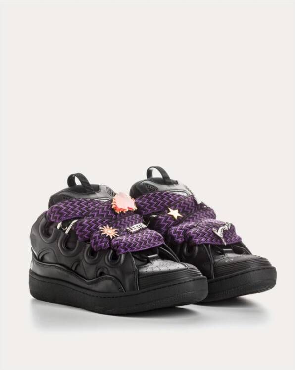 Lanvin Future Curb Sneakers Black Heren