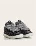 Lanvin Geweven Denim Sneakers met Rubberen Zool Black Heren - Thumbnail 2