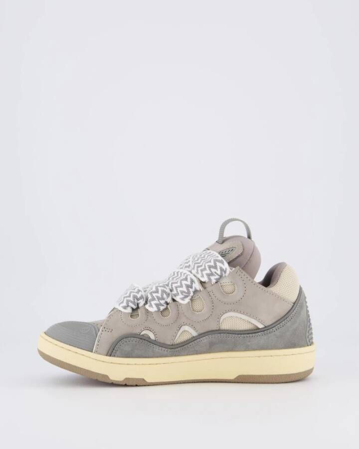 Lanvin Grijze Curb Sneaker Gray Dames