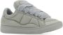 Lanvin Grijze leren Curb XL sneakers Grijs Heren - Thumbnail 2