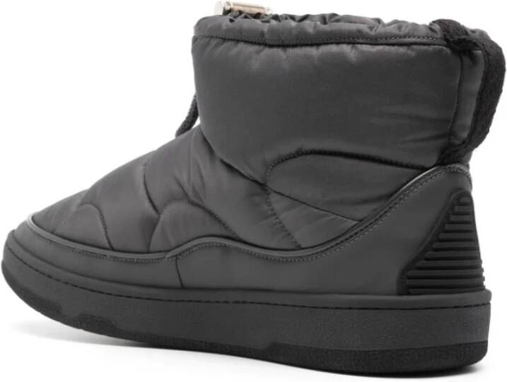 Lanvin Grijze Veterschoenen Grijs Heren