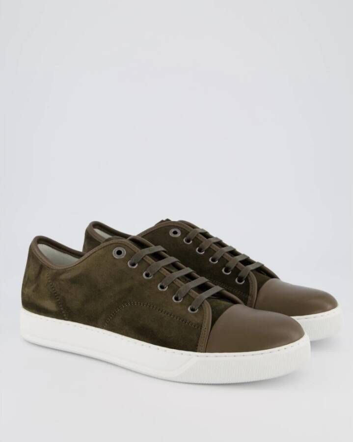 Lanvin Groene Sneaker Heren Dbb1 Green Heren