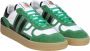 Lanvin Groen zwarte leren sneakers Aw24 Multicolor Heren - Thumbnail 2