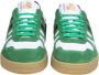 Lanvin Groen zwarte leren sneakers Aw24 Multicolor Heren - Thumbnail 3