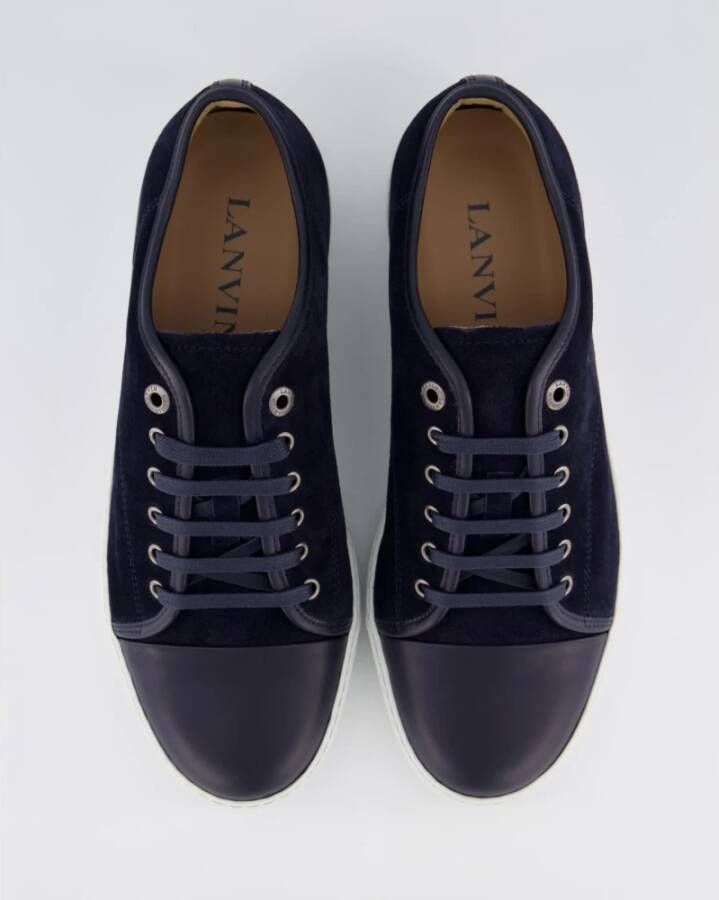 Lanvin Heren Sneakers Klassieke Stijl Blue Heren