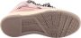 Lanvin Iconische Crub Suède Leren Sneakers Pink Dames - Thumbnail 5