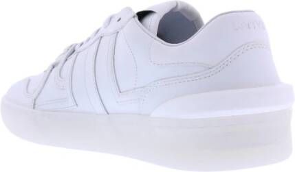 Lanvin Lage Klei Sportschoenen Wit Unisex