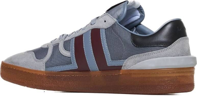 Lanvin Klei Leren Sneakers Multicolor Heren