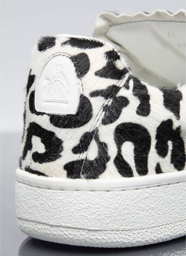 Lanvin Koe Print Lage Sneakers Multicolor Heren