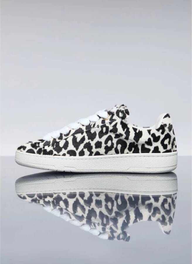 Lanvin Koe Print Lage Sneakers Multicolor Heren