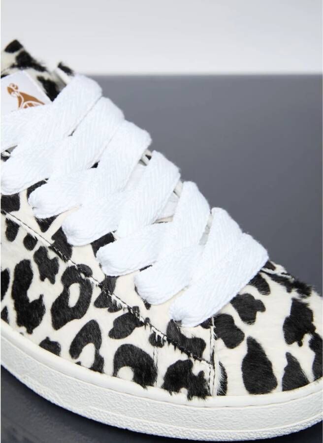 Lanvin Koe Print Lage Sneakers Multicolor Heren