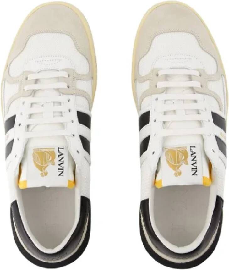 Lanvin Leather sneakers Multicolor Heren