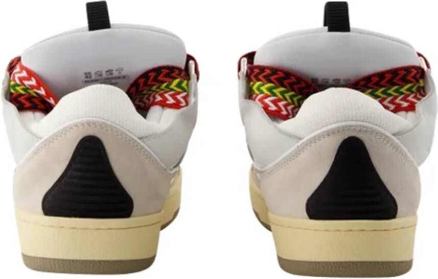 Lanvin Leather sneakers Multicolor Heren