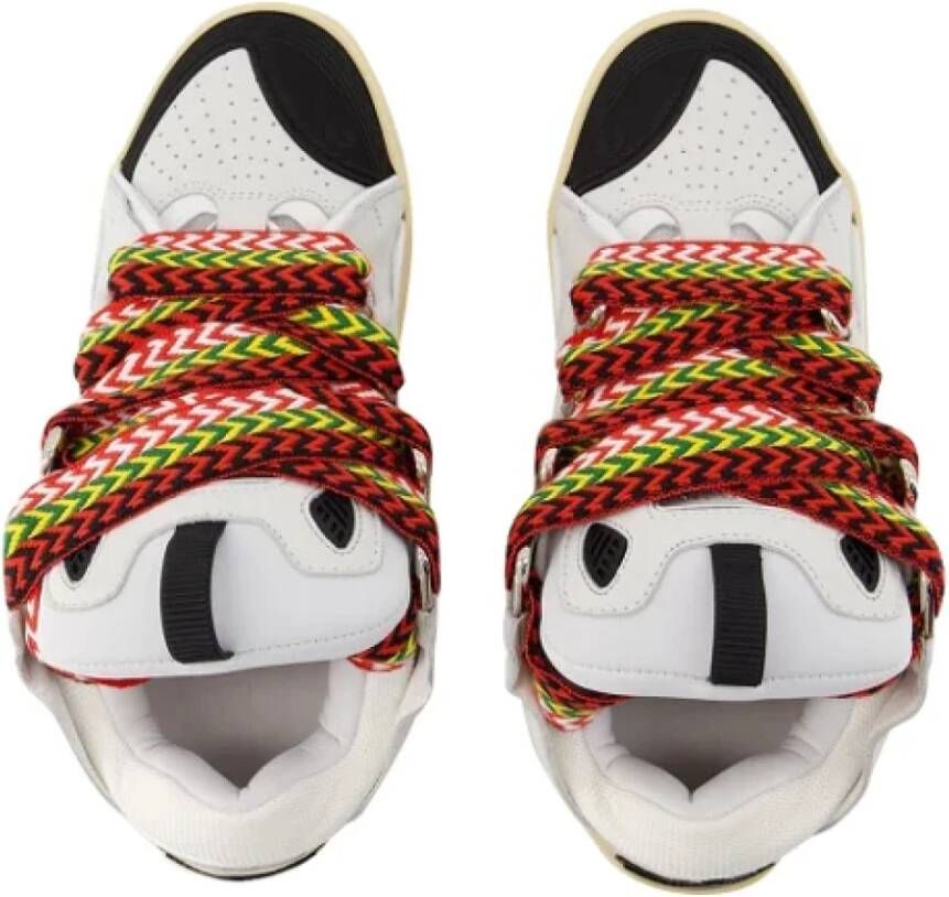 Lanvin Leather sneakers Multicolor Heren