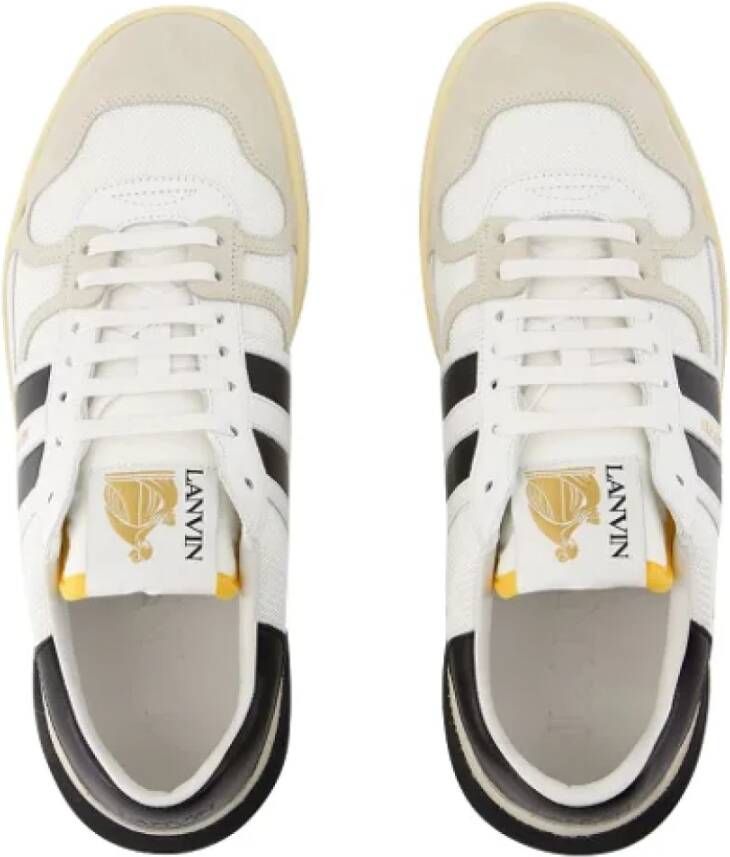 Lanvin Leather sneakers Multicolor Heren