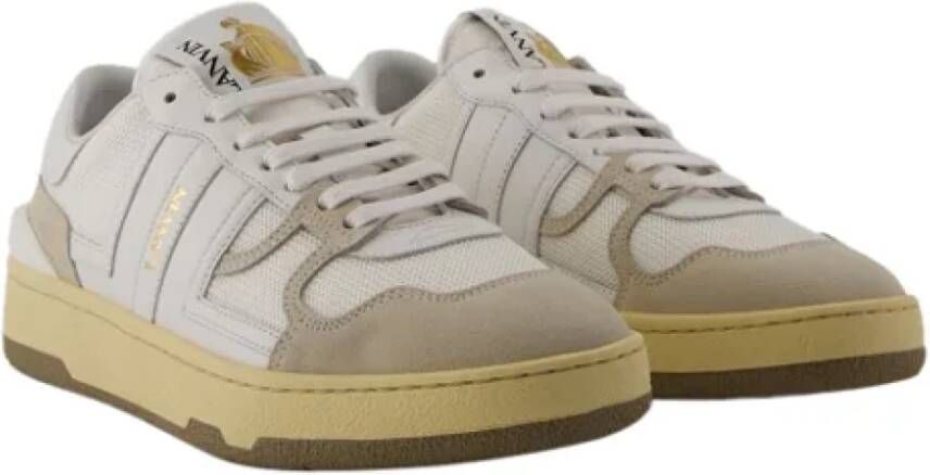 Lanvin Leather sneakers White Dames