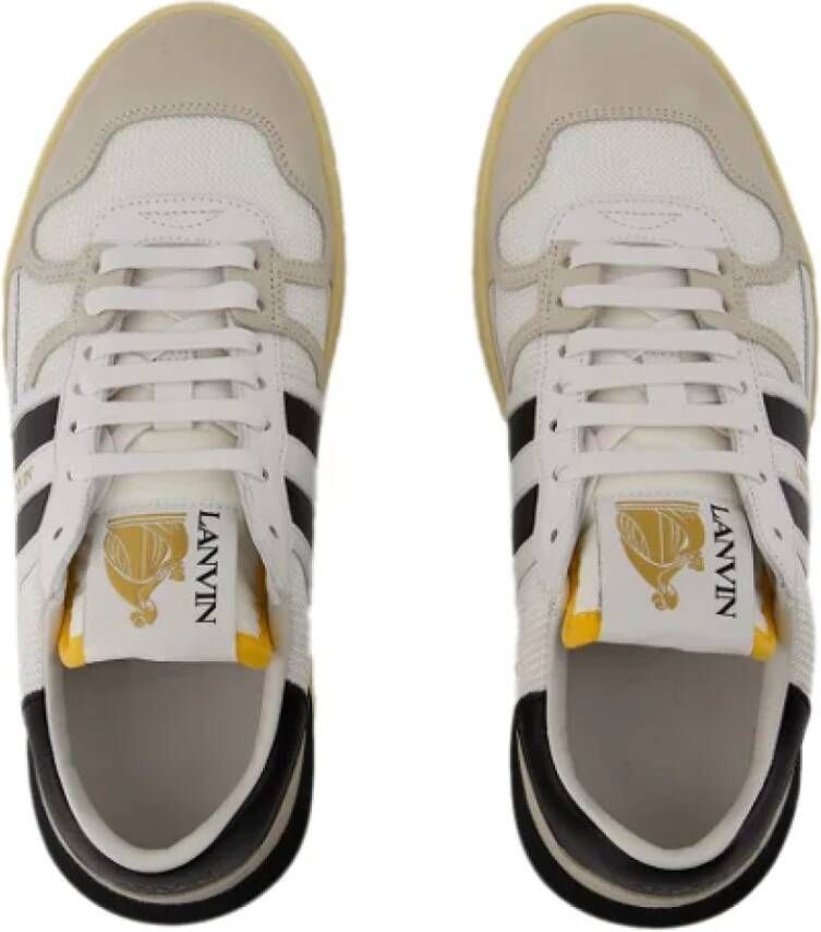 Lanvin Leather sneakers White Dames