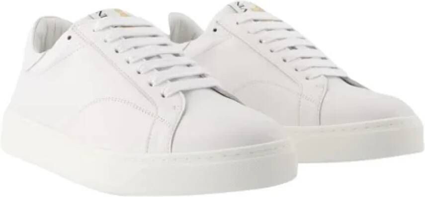 Lanvin Leather sneakers White Heren