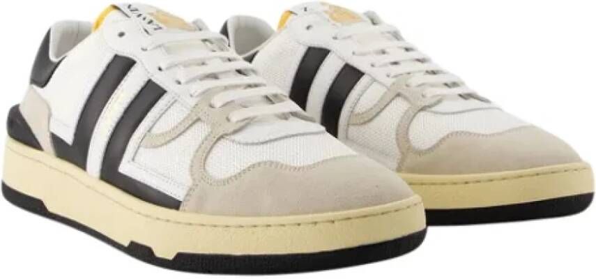 Lanvin Leather sneakers White Heren