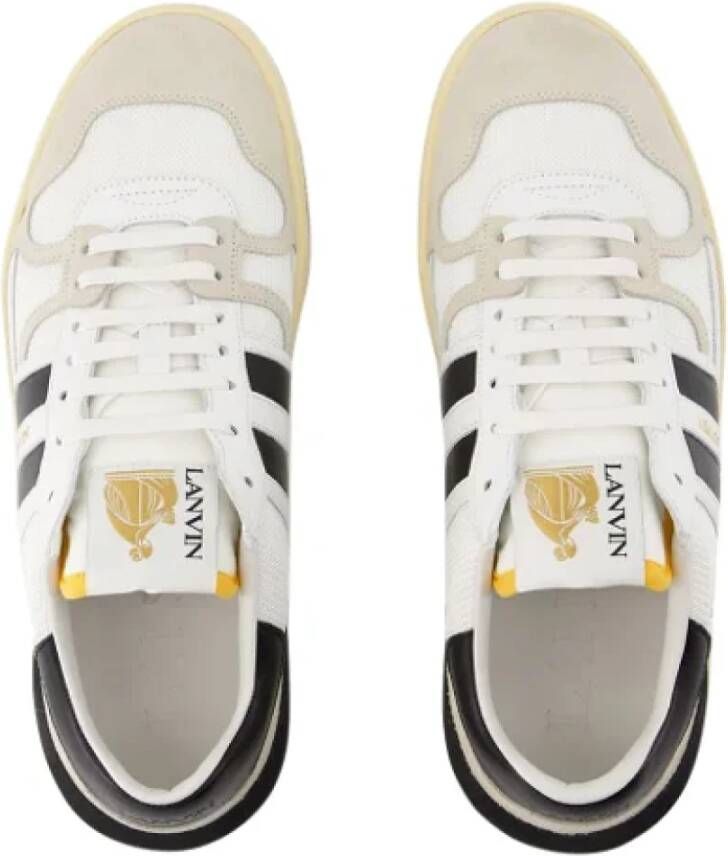 Lanvin Leather sneakers White Heren