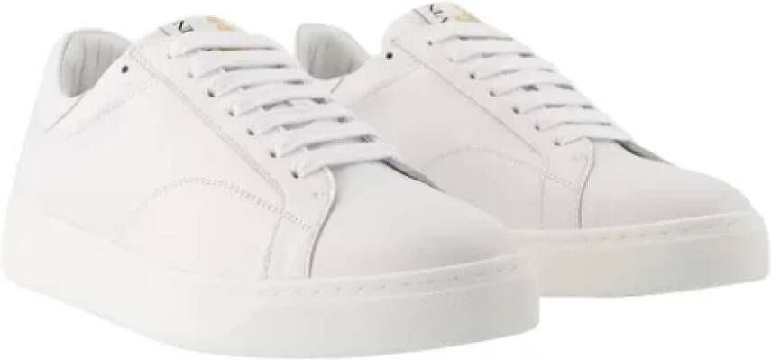 Lanvin Leather sneakers White Heren