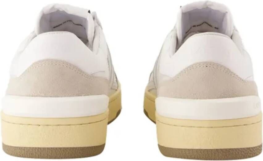 Lanvin Leather sneakers White Heren