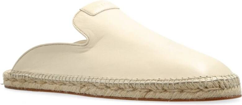 Lanvin Leren slides Beige Heren