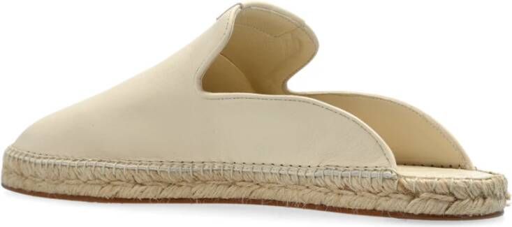 Lanvin Leren slides Beige Heren