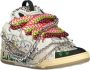 Lanvin Leren sneakers met logo detail White Heren - Thumbnail 2