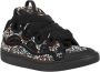 Lanvin Leren sneakers met steenversiering Black Heren - Thumbnail 2