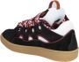 Lanvin Leren Sneakers Zwart Bordeaux Aw24 Black Dames - Thumbnail 2