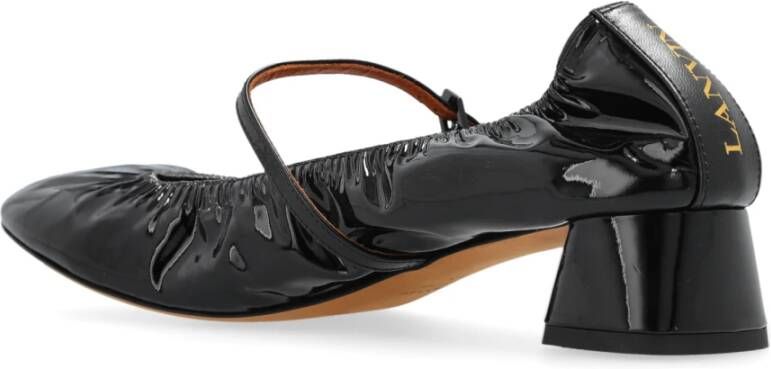 Lanvin Mary Jane hakken schoenen Black Dames