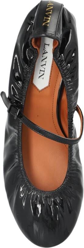 Lanvin Mary Jane hakken schoenen Black Dames