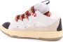 Lanvin Mesh Inzet Leren Sneakers White Dames - Thumbnail 3