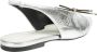 Lanvin Metallic Bow Slingback Schoenen Gray Dames - Thumbnail 3