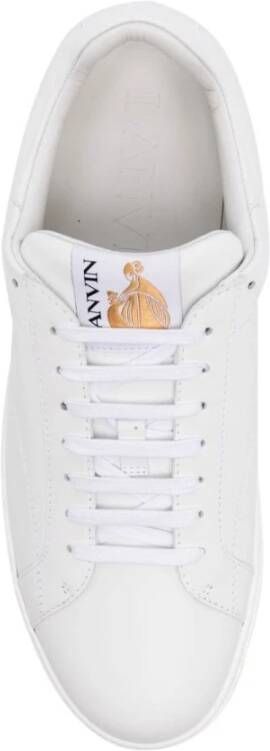 Lanvin Mode Sneakers voor Mannen White Heren