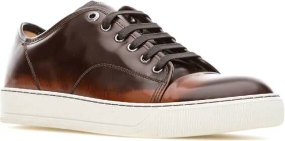 Lanvin Mode Sneakers Zwart SP Brown Heren