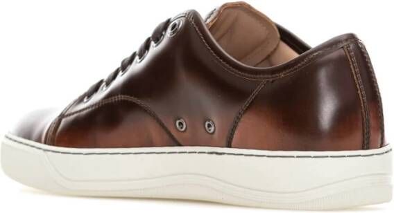 Lanvin Mode Sneakers Zwart SP Brown Heren