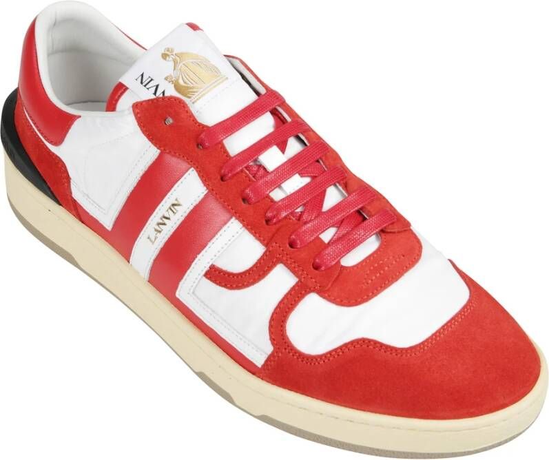 Lanvin Nylon Klei Manden Red Heren